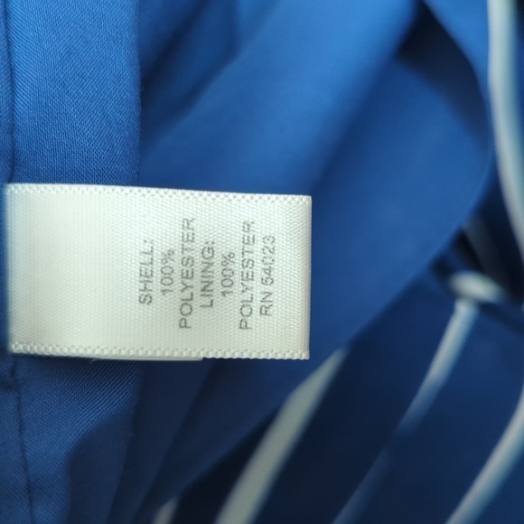 Banana Republic Striped Maxi Dress Blue White 4 casual summer preppy classic - Picture 6 of 7